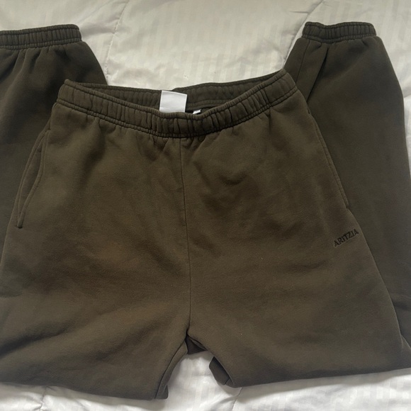 Aritzia Pants - Aritzia Dark Green Casual Shorts
